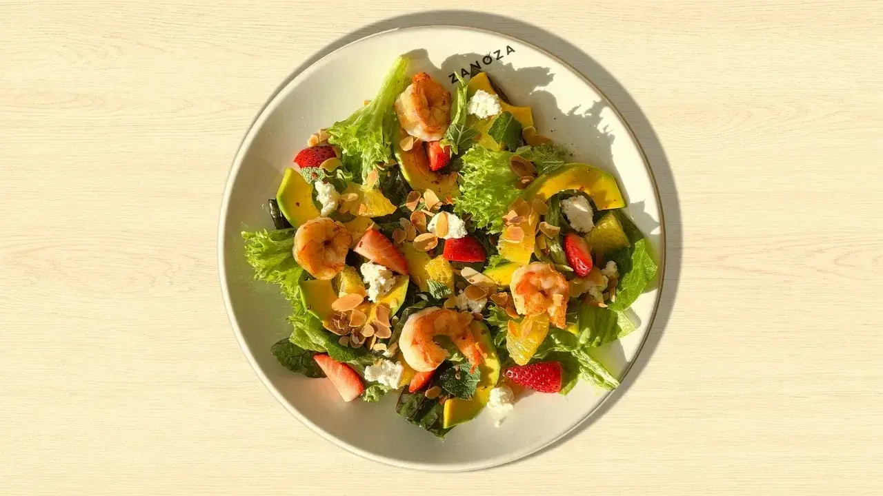 Салат карибский с креветкой  - Zanoza Open Bar - готовим еду для современного жителя города