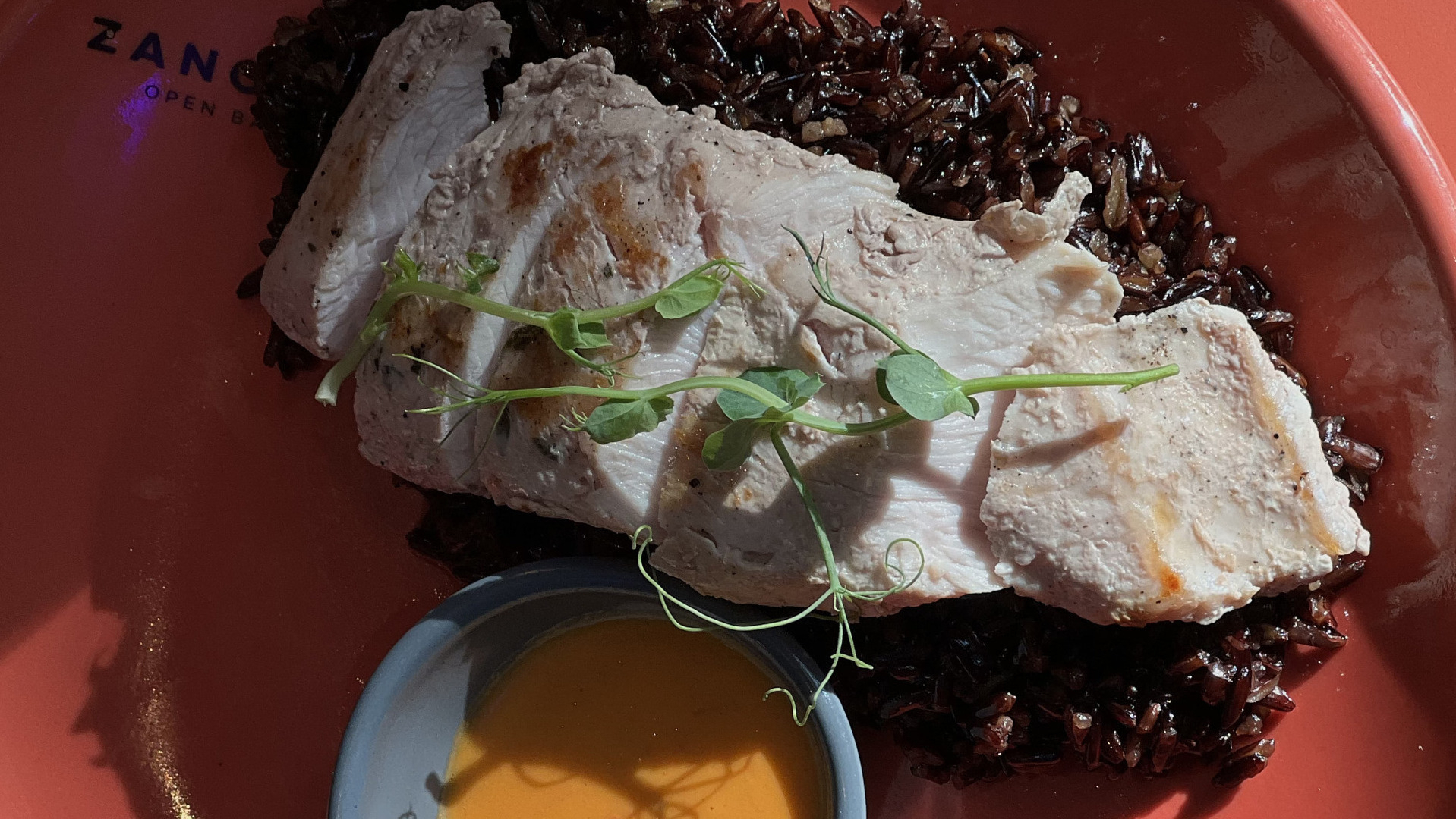 Индейка с рисом Nero - Zanoza Open Bar - готовим еду для современного жителя города